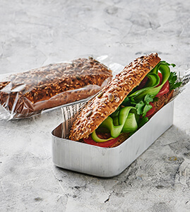 Glutenfri Mørk Sandwichstykke