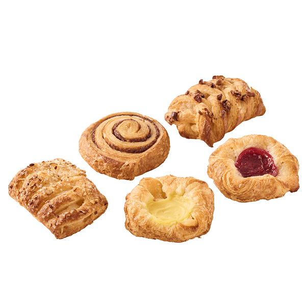 Mini Danish Pastries Mix, 5 var.