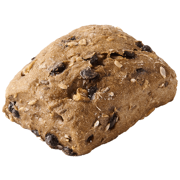 Rugsnack med æble og chokolade