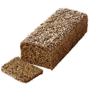 Organic Wholemeal Rye Bread, 950g