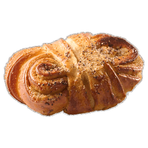 Twisted Cardamom Bun - Butter, T&S