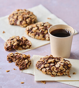 Rye Bread Snack with Chocolate