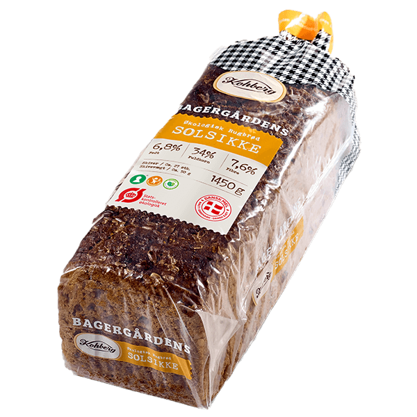 Økologisk Rugbrød Solsikke
