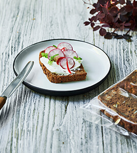 Glutenfri Mørk brød 36 x 2 sk.