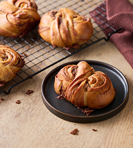 Kanelsnurre m. smør