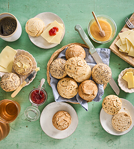 Mini Rustic Potato Rolls Mix