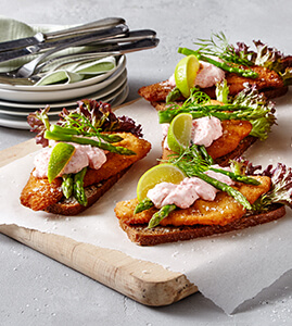 Græskarrugbrød i bagepose