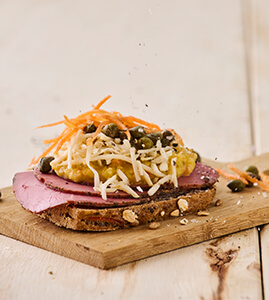 Gulerodsrugbrød