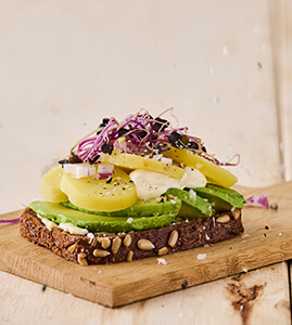 Rye Bread with Sunflower Seeds